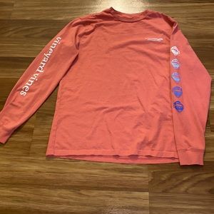 Vineyard Vines Baseball Long Sleeve Shirt